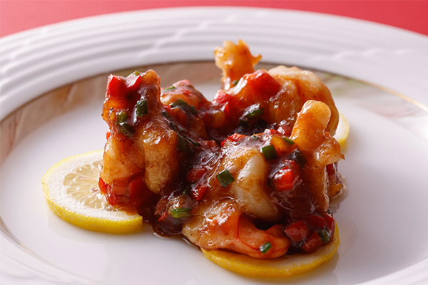 大海老の沙爹醤炒め　