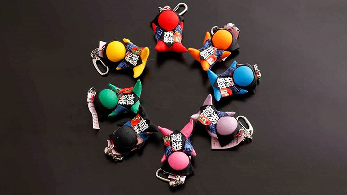 さるぼぼ小・ミニ根付（フック）