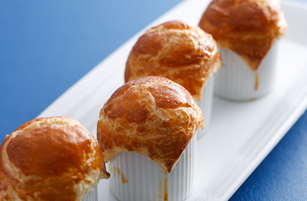 筍入りクラムチャウダーのポットパイ