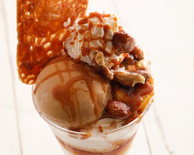 キャラメルパフェ