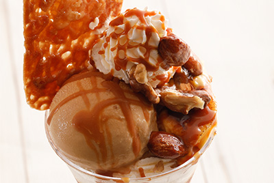 キャラメルパフェ