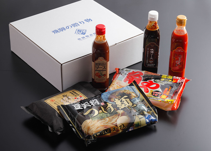 秋ギフトおすすめB（ラーメン＆ソース）　3,000円
