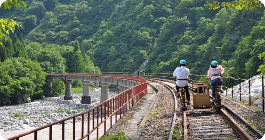 念願だった【渓谷コース】のオープン
