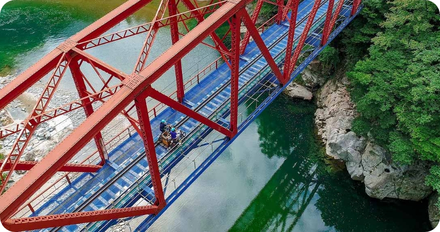 念願だった【渓谷コース】のオープン