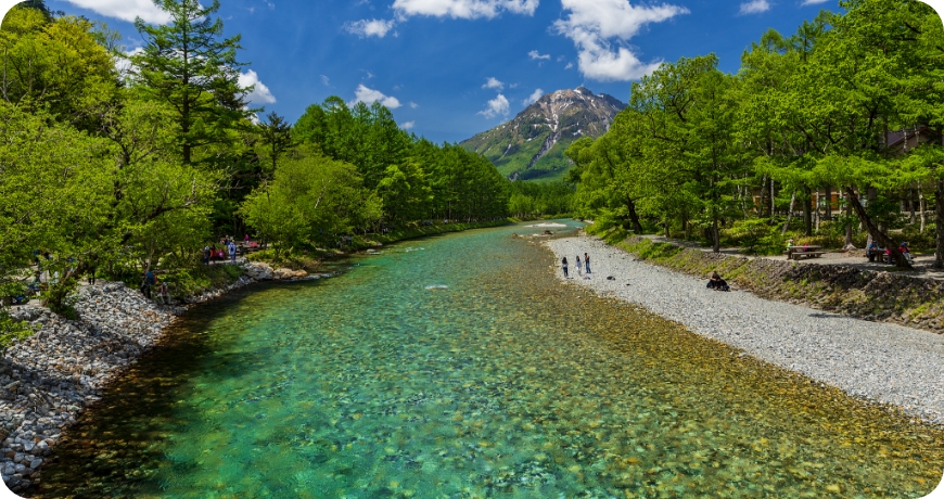 「神降地」とも呼ばれる自然の宝庫