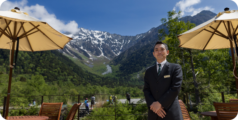 上高地ホテル白樺荘「ラ・べルフォーレ」光嶋宣敬さん