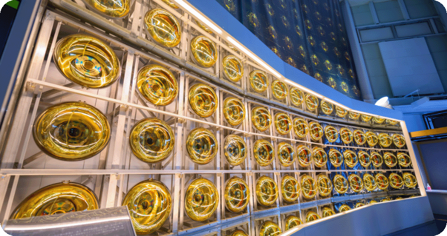 宇宙科学館「カミオカラボ」を備えた道の駅「宙（スカイドーム）・神岡」