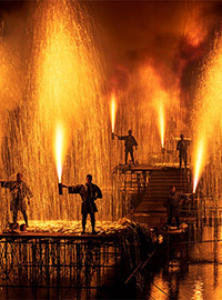 飛騨高山 手筒花火