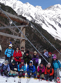 上高地スノーシュー・スノートレッキング