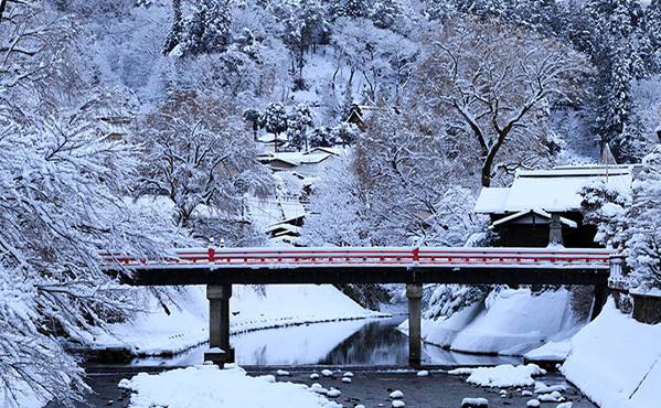 飛騨の雪景色