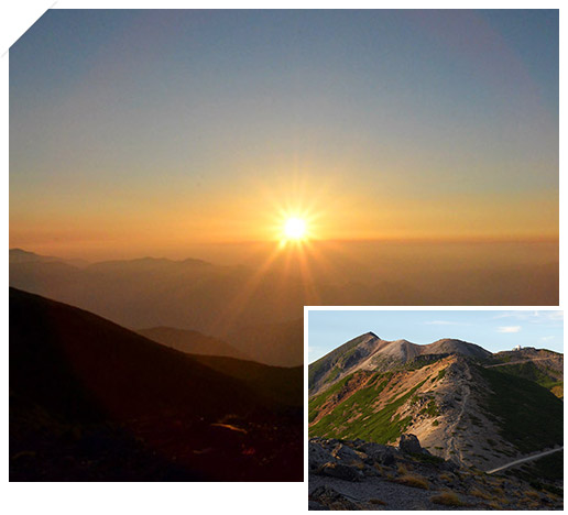 Sunrise from Mt.Norikura